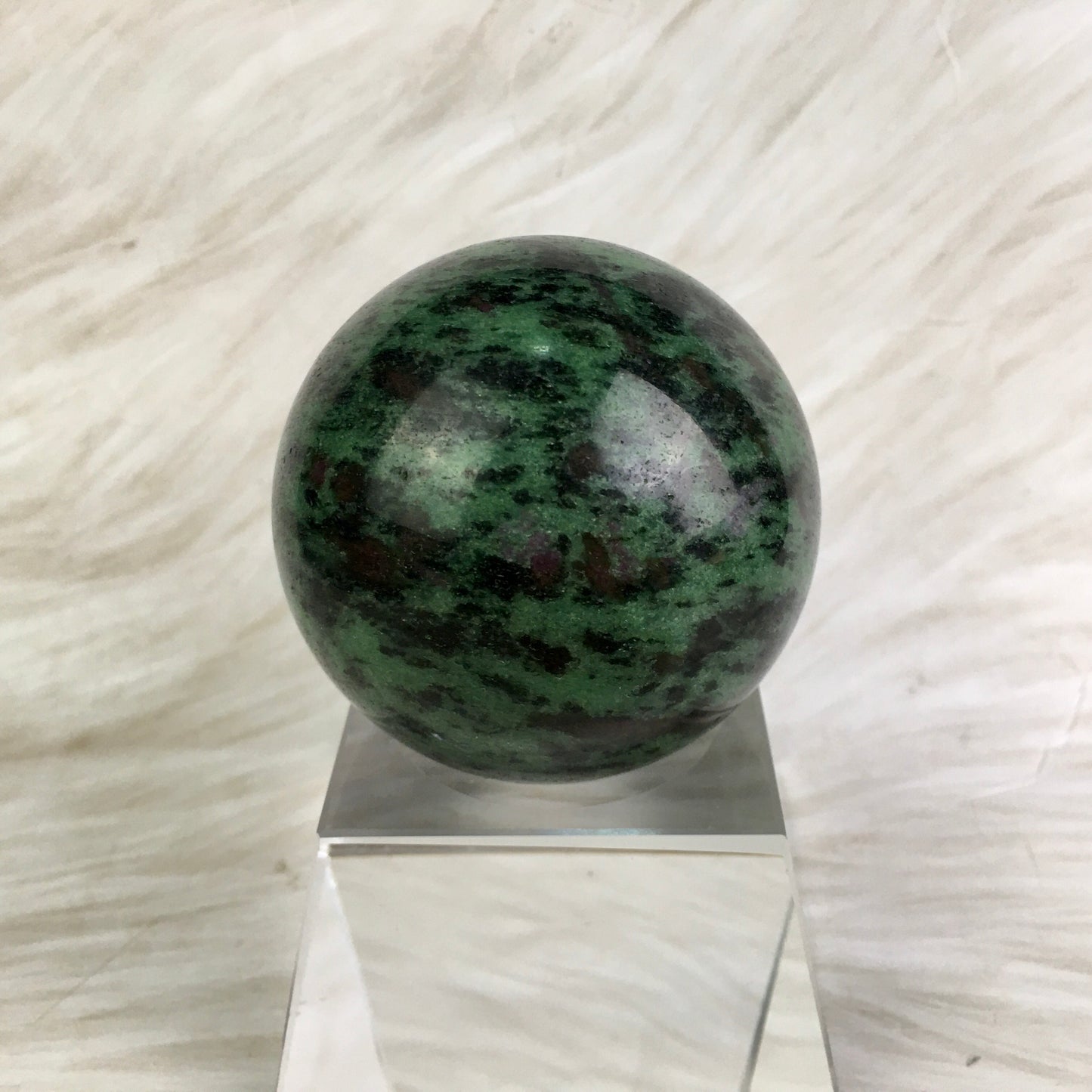 Wholesale Natural Healing Polished Ruby Zoisite Quartz Crystal Ball Sphere 1kg