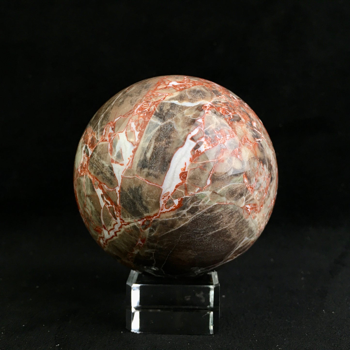 Wholesale  Natural Healing Money agate sphere for decoration 1kg