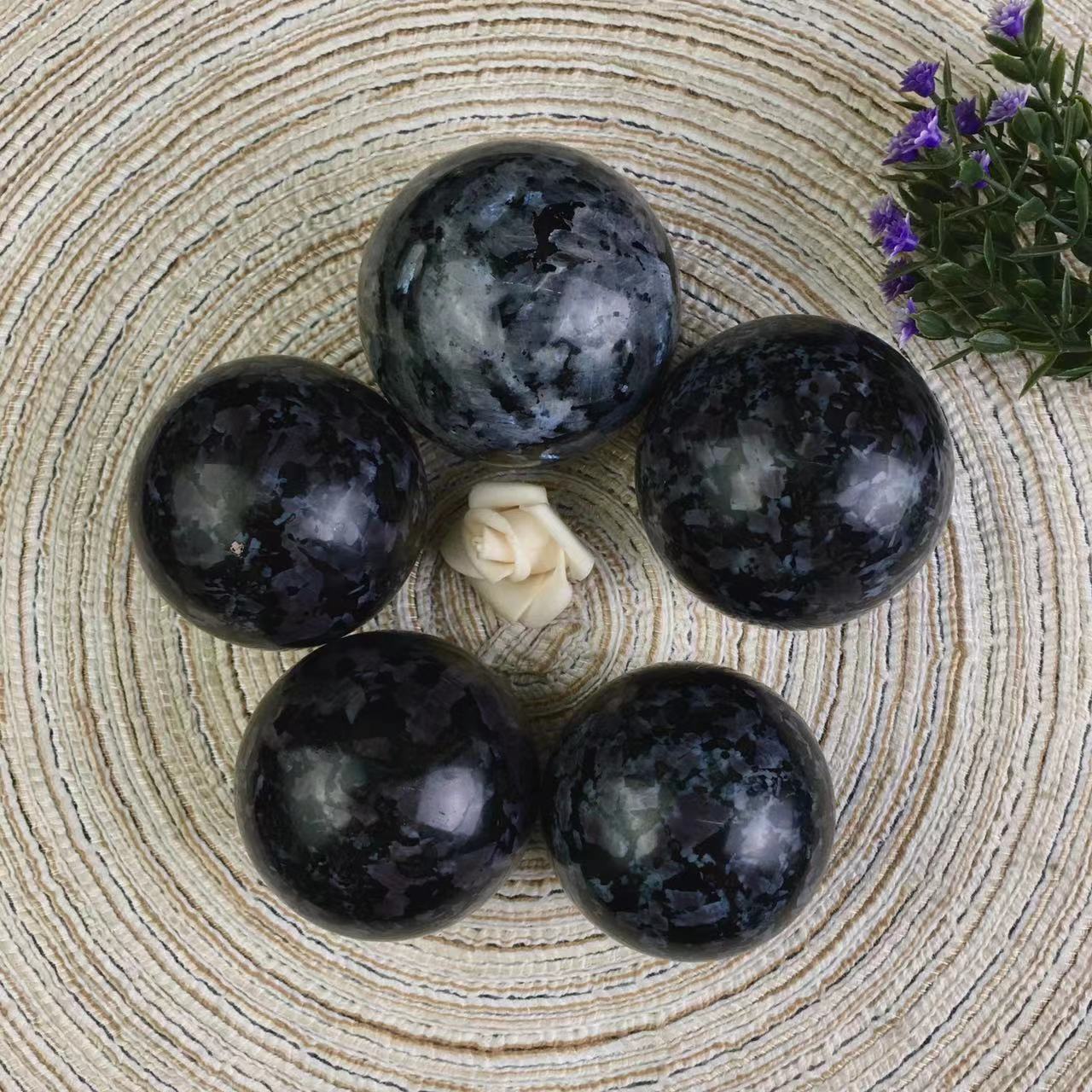 Wholesale Natural Super  IndigoTop quality Crystal Ball/sphere For Decoration 1kg