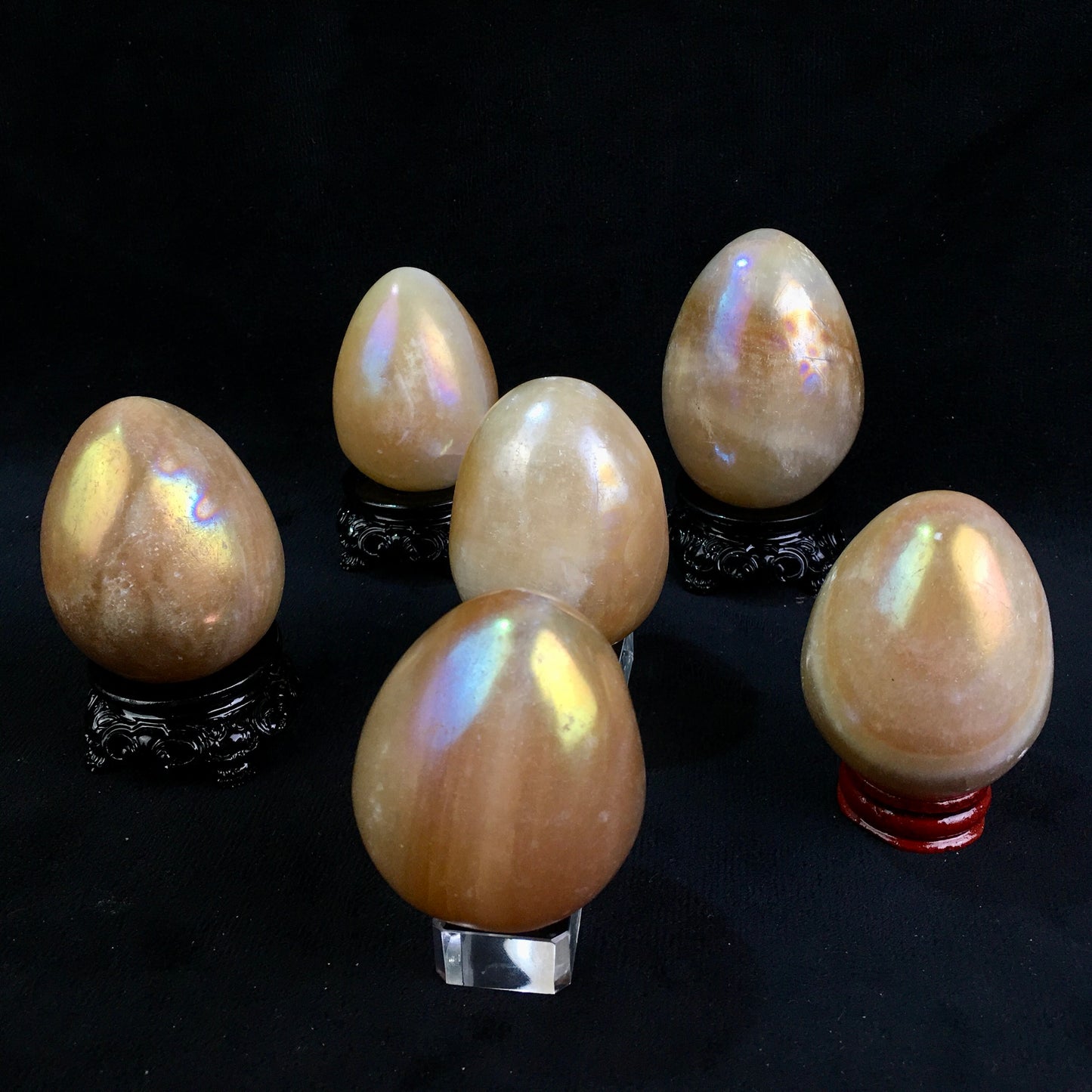 Wholesale high quality reiki natural crystal aura yellow jade eggs  for decoraiotion 1kg