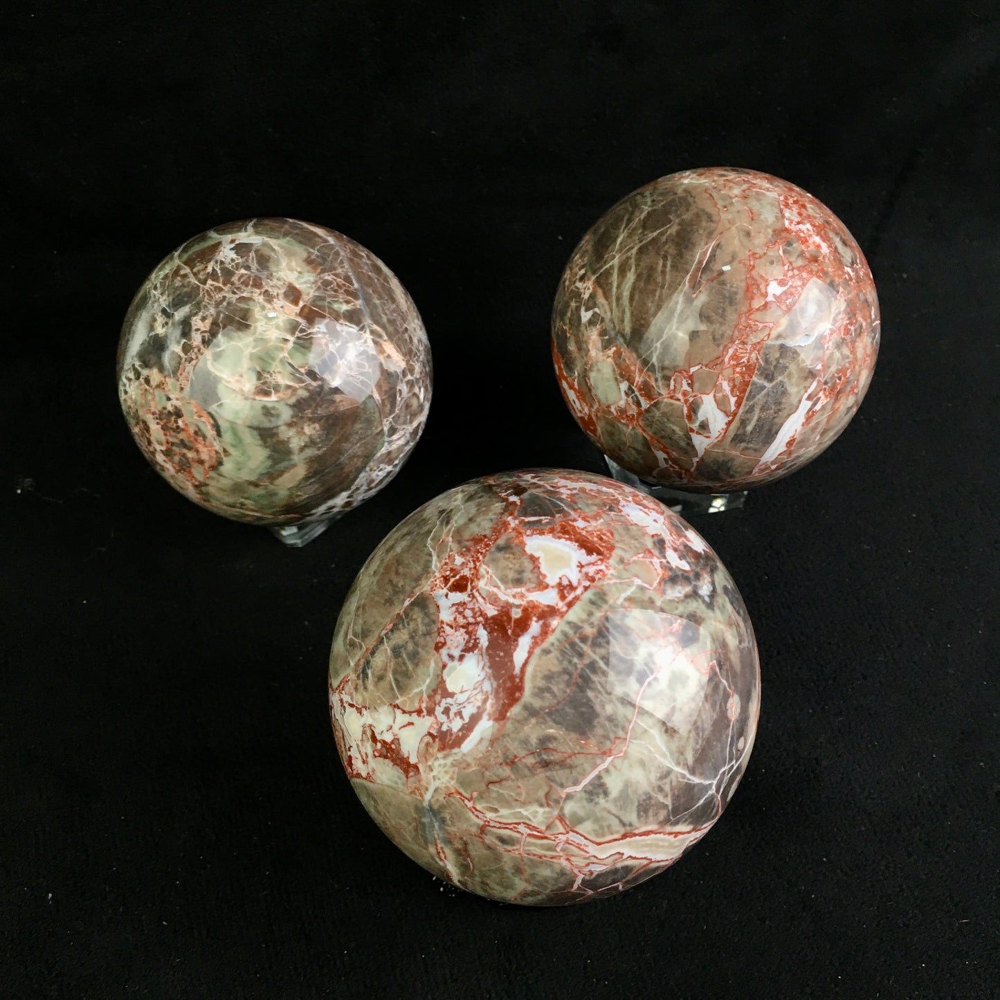 Wholesale  Natural Healing Money agate sphere for decoration 1kg