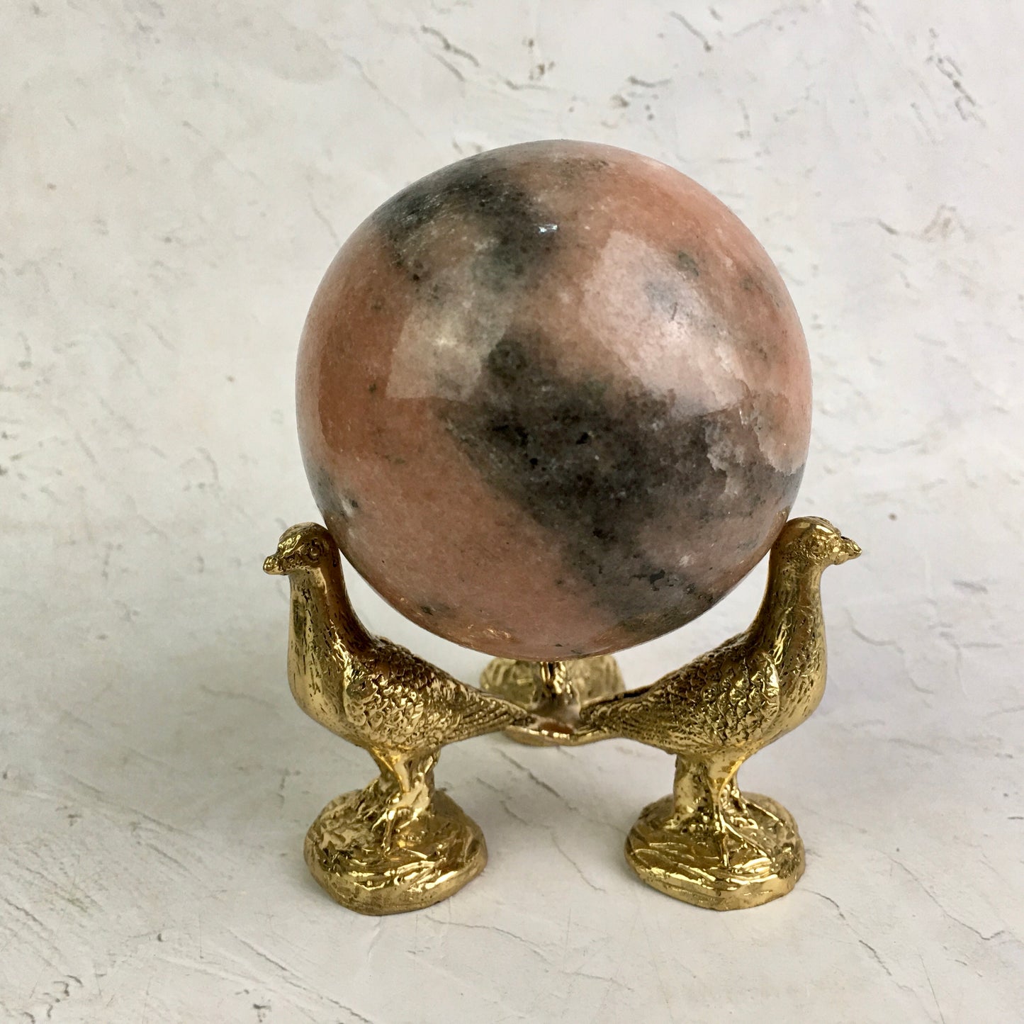 High quality wholesale Polychrome Stone Sphere Natural Crystal ball sphere 1kg