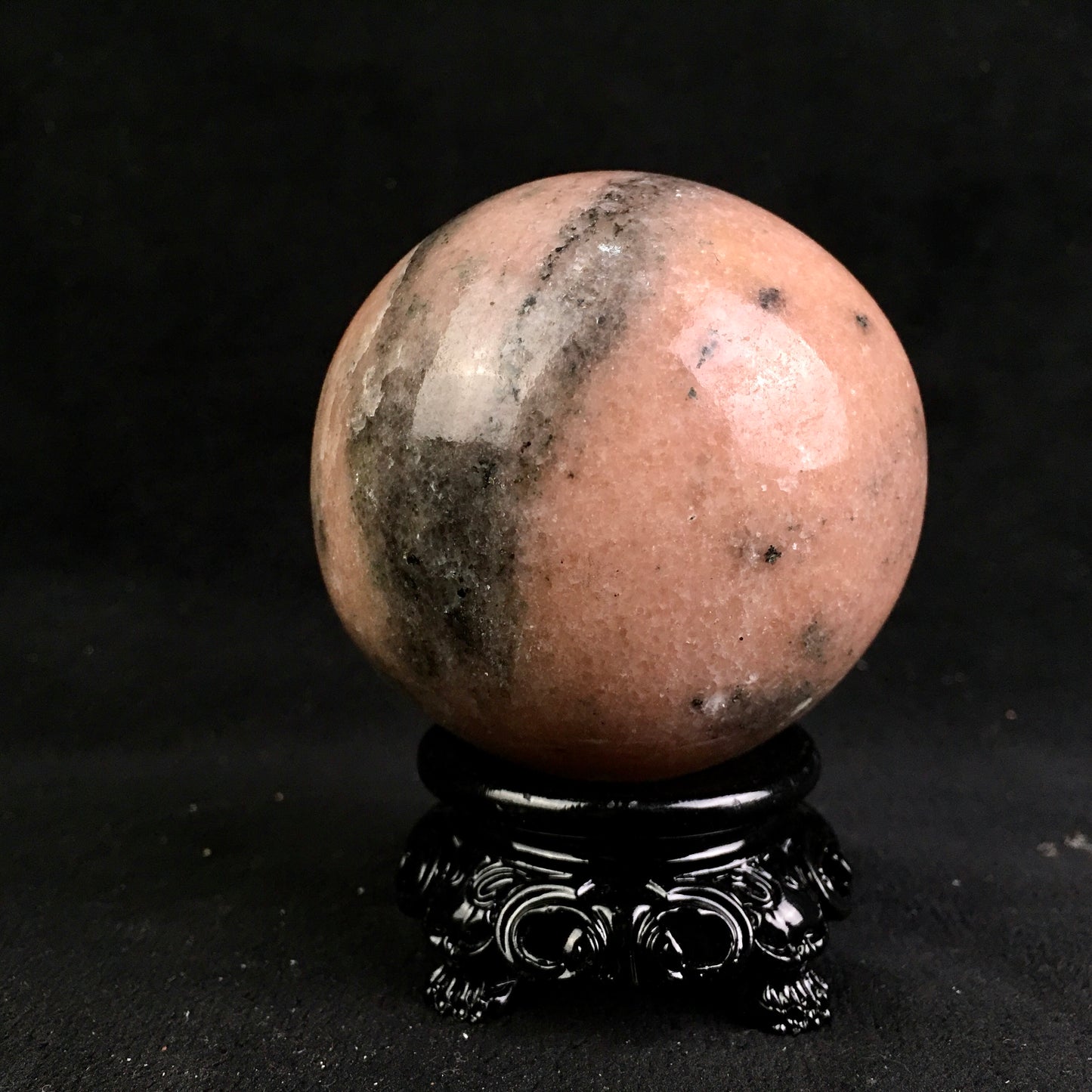 High quality wholesale Polychrome Stone Sphere Natural Crystal ball sphere 1kg