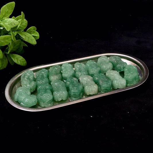 High quality wholesale  Natural Crystal Green aventurine pixiu pendant For Decoration