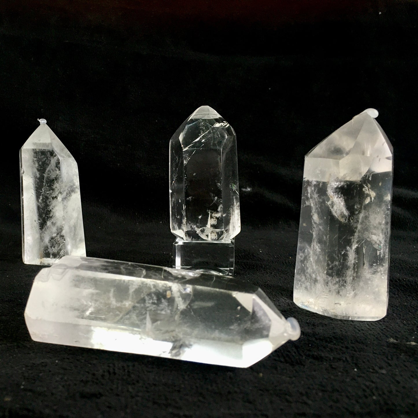 Wholesale  Natural Clear Quartz Tower for decoraiotion 1kg